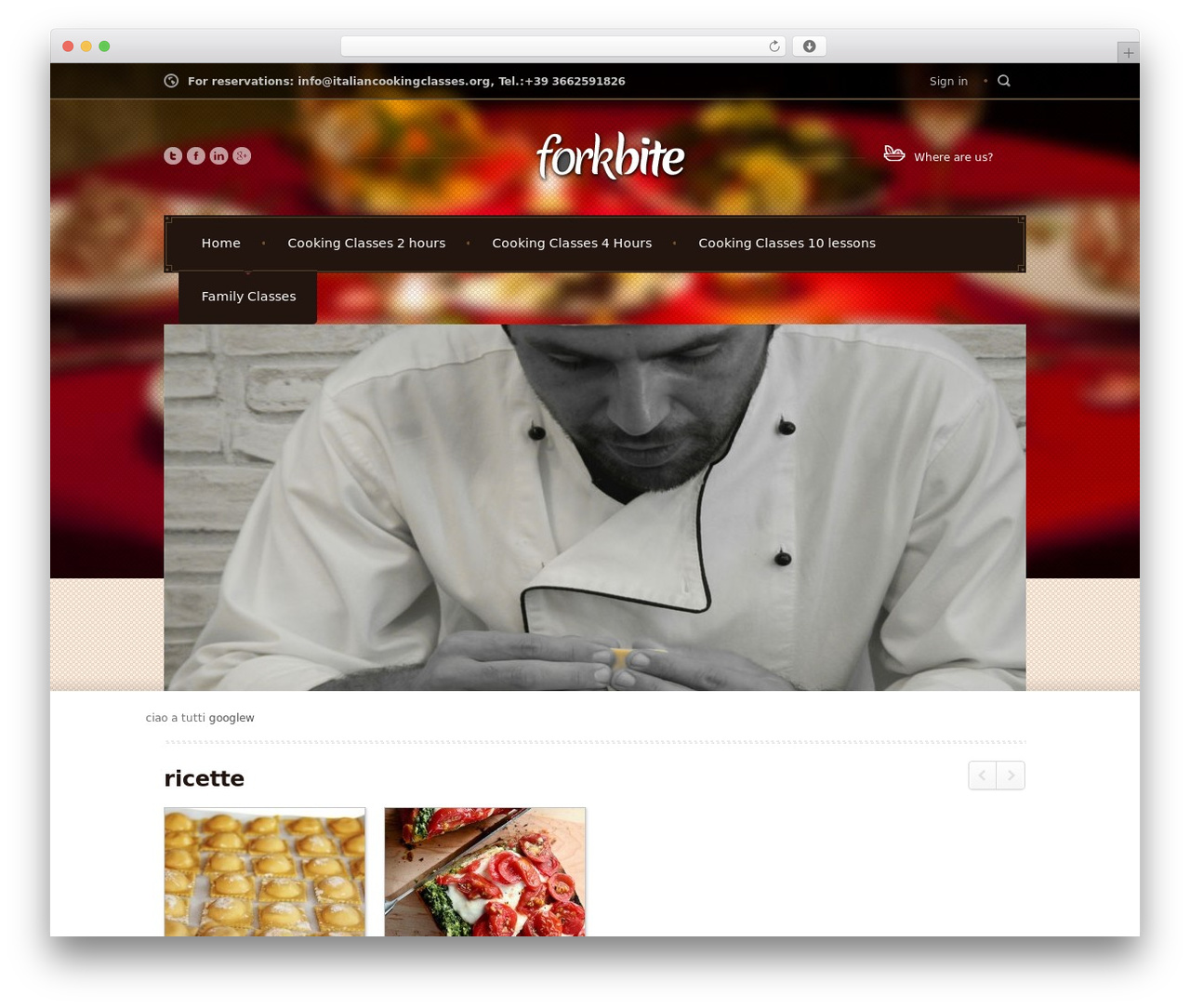 Fork Bite Theme (shared on wplocker.com) theme WordPress - italiancookingclasses.org Fork Bite Theme (shared on wplocker.com) theme WordPress - italiancookingclasses.org