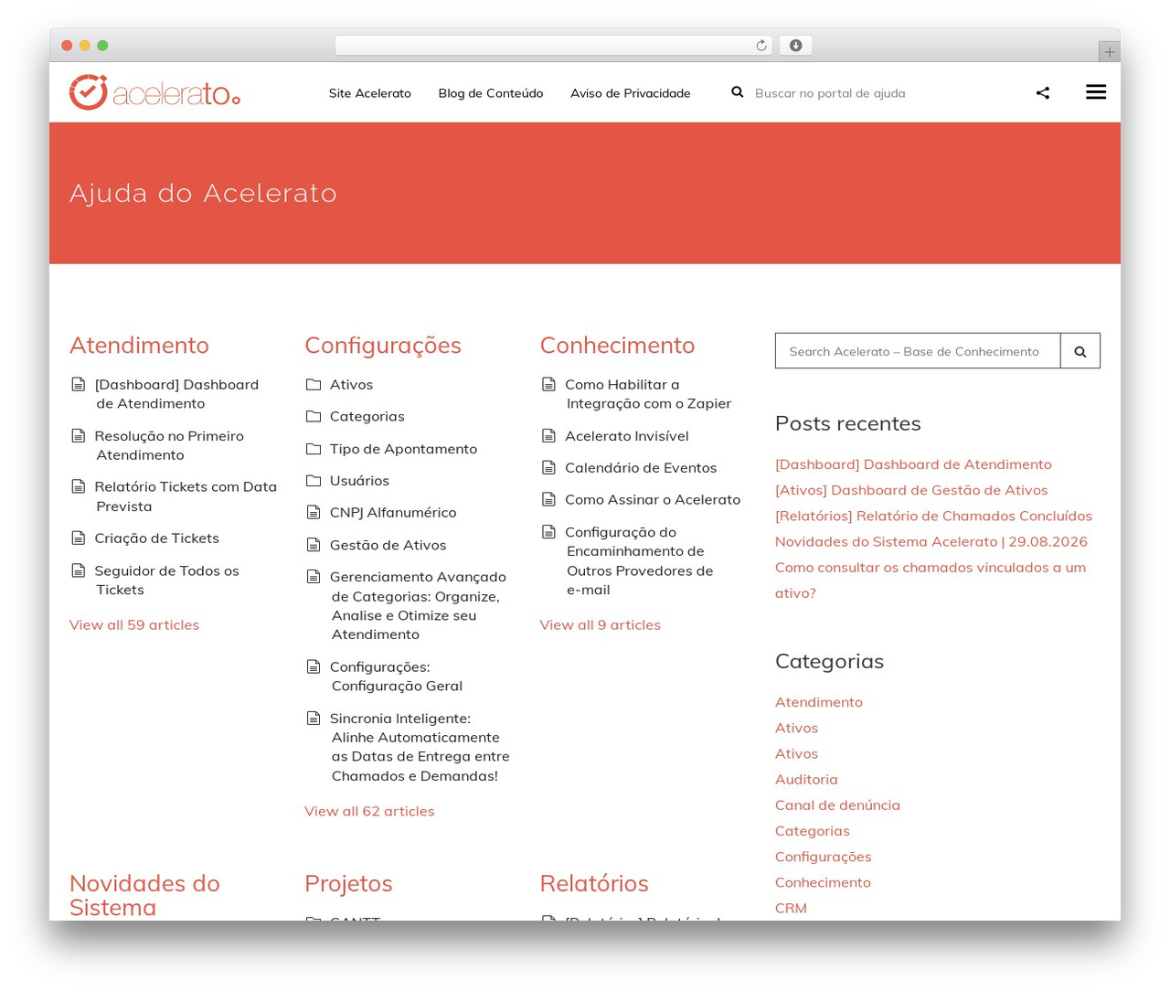 KnowledgePress WordPress theme - ajuda.acelerato.com