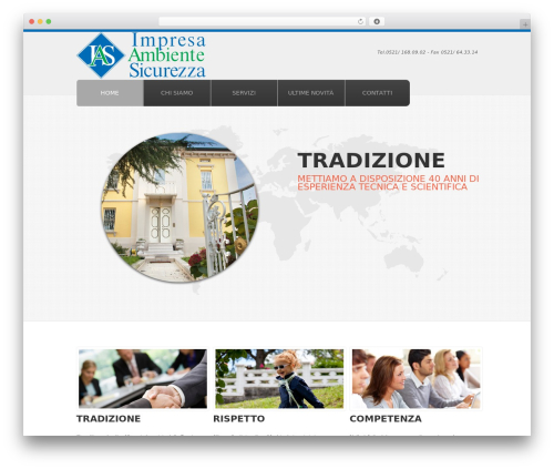 Lighter WordPress theme - impresaambiente.it