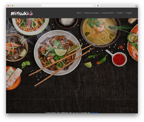 Nuvo WordPress theme - mitsukisushi.com Nuvo WordPress theme - mitsukisushi.com