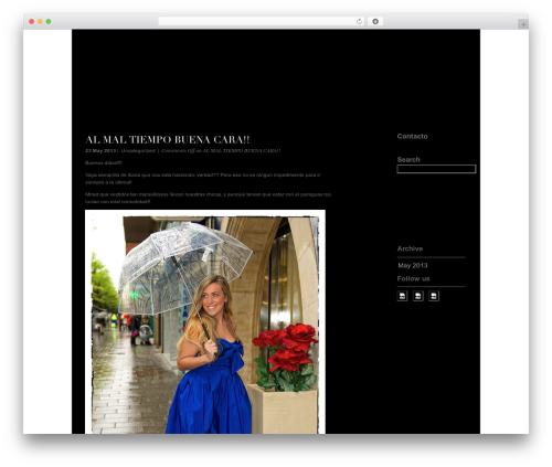 Simpla WordPress theme - ilovecoco.es