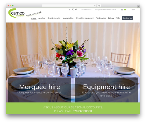 Reusable Content Blocks (reusable-content-blocks) free WordPress plugin - cameoeventhire.co.uk