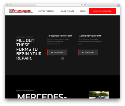Theme WordPress ShiftUp - autowerksnw.com
