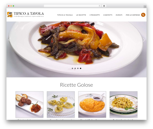 Theme WordPress The Simple - tipicoatavola.it