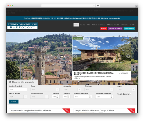 WEBAG WordPress theme - immobiliare-bartoloni.it