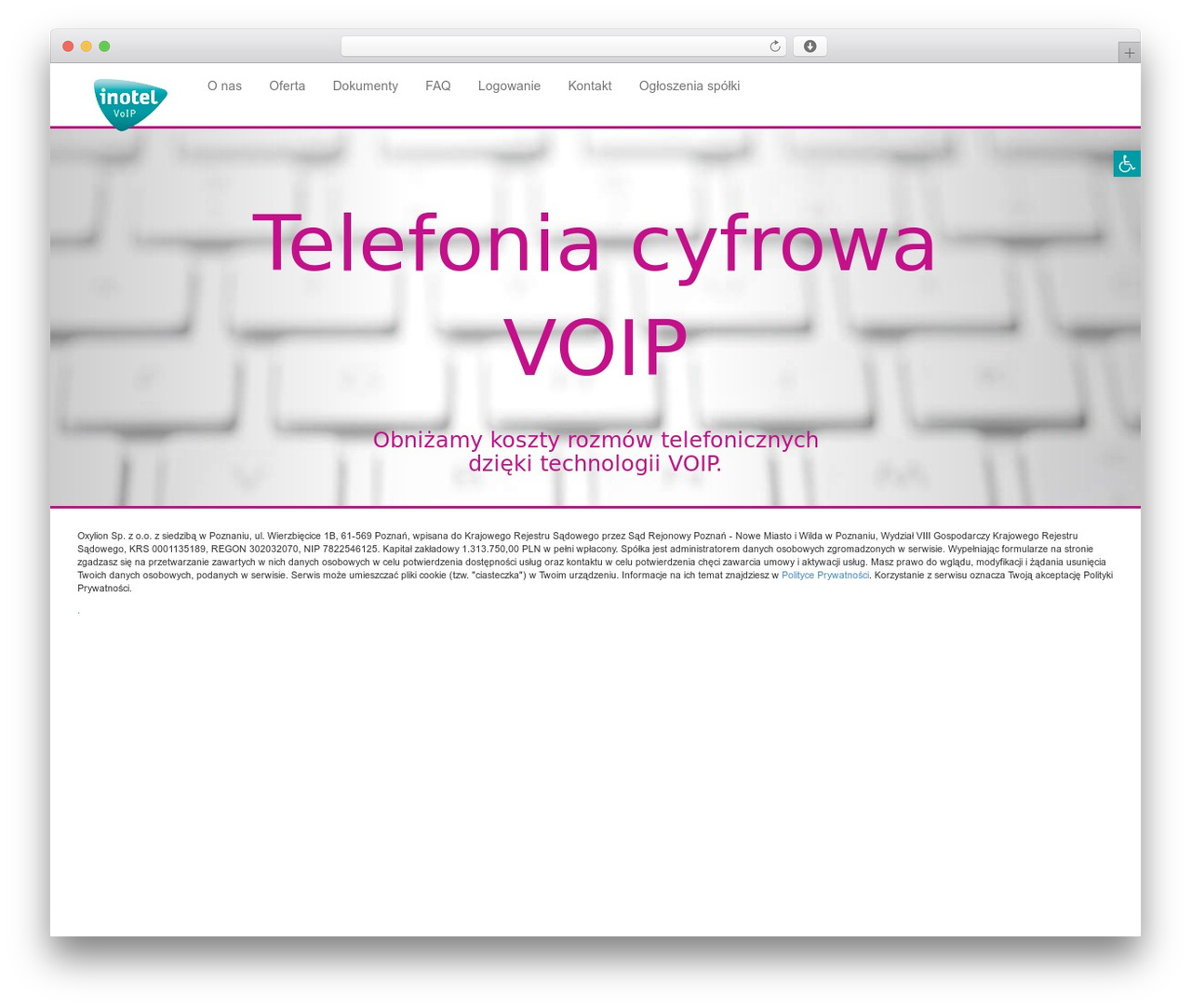 WordPress theme upBootWP - inotel-voip.pl WordPress theme upBootWP - inotel-voip.pl