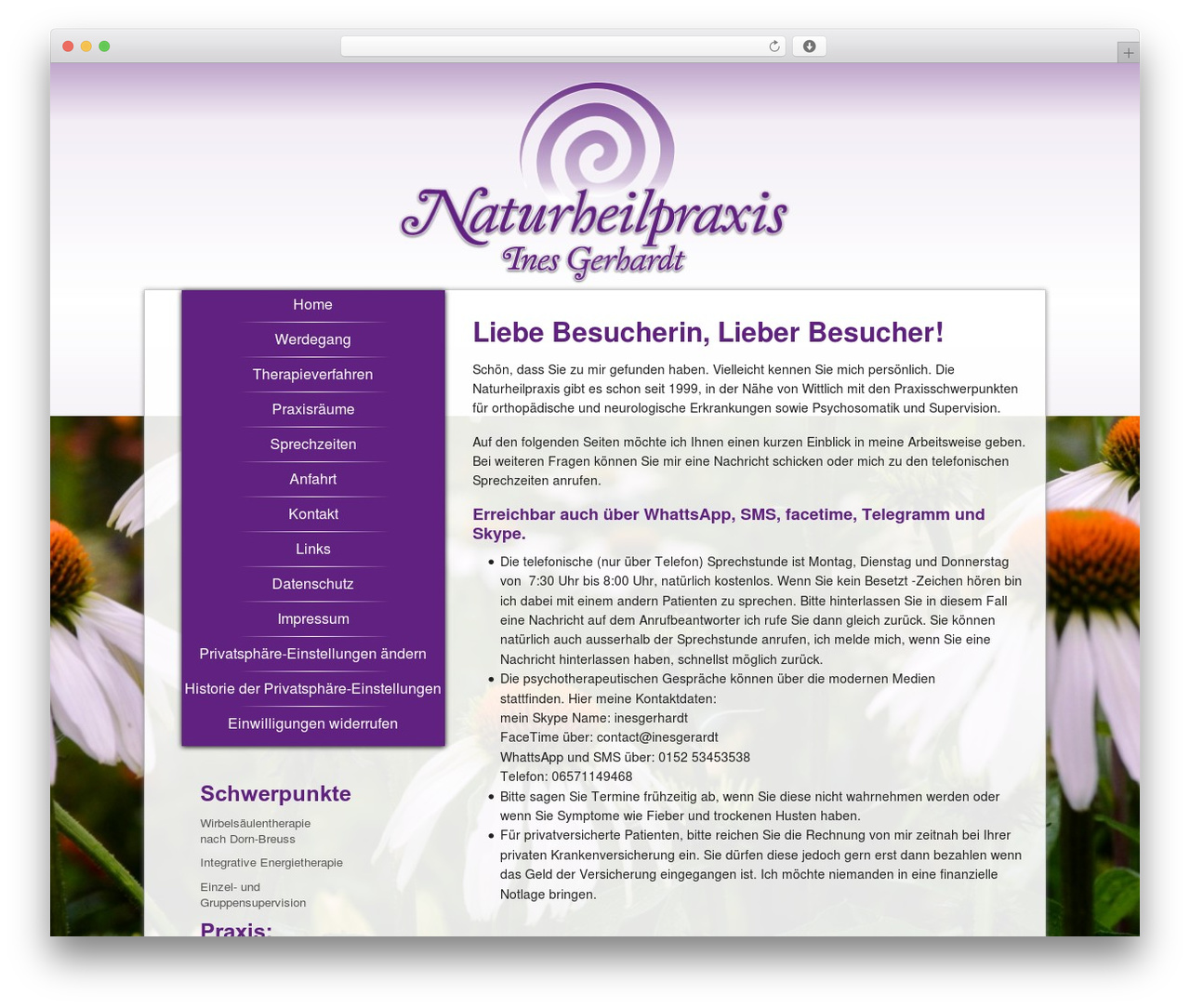 WordPress theme Ines Gerhardt, based on Foundation for WordPress - inesgerhardt.de