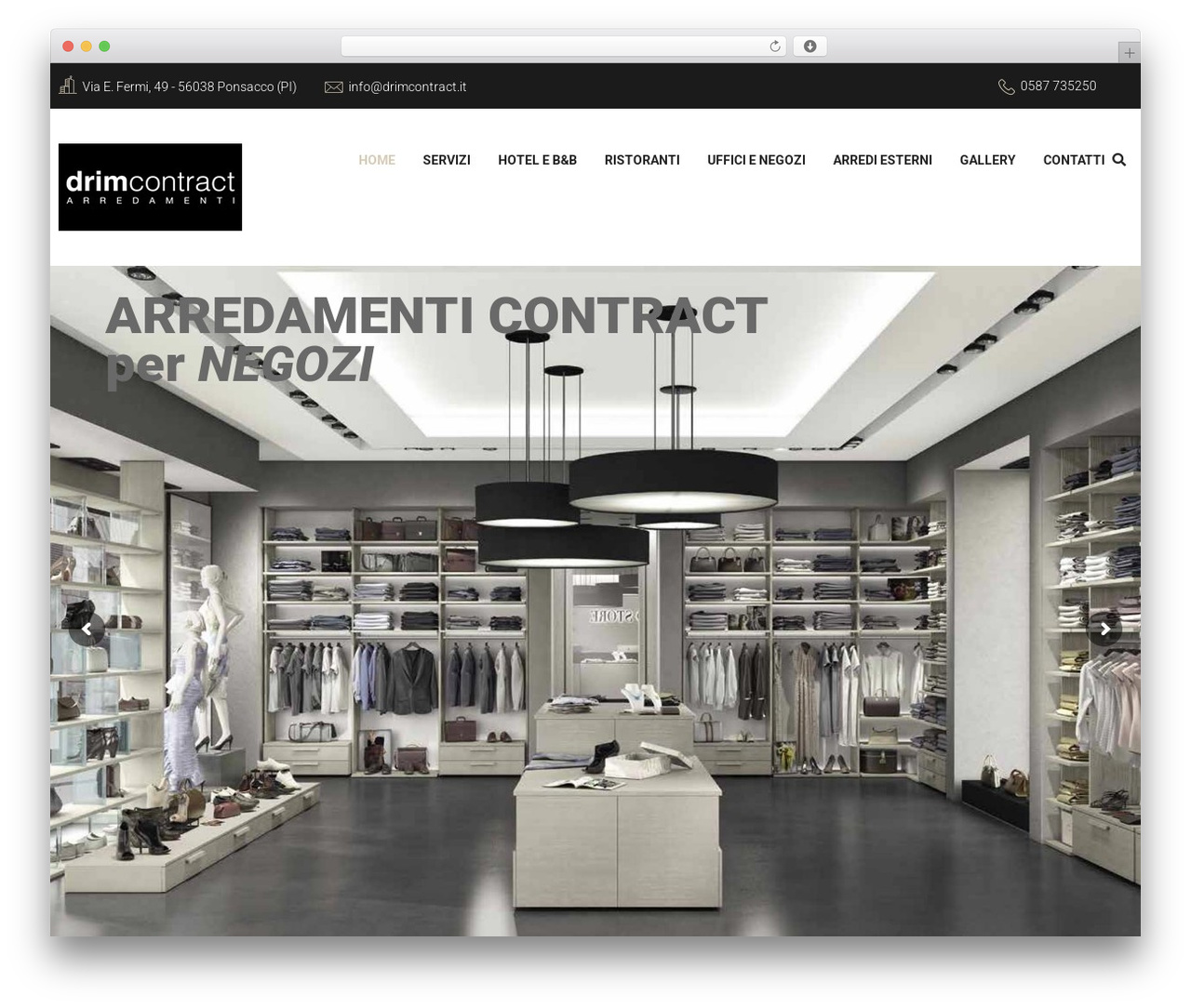 WordPress theme Interrio - drimcontract.it WordPress theme Interrio - drimcontract.it