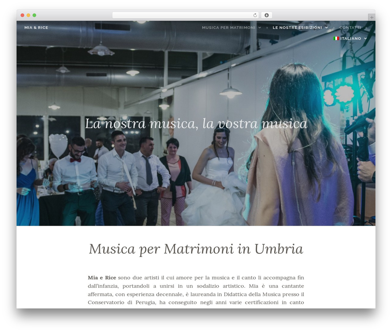 WordPress website theme Affinity - miarice.it WordPress website theme Affinity - miarice.it
