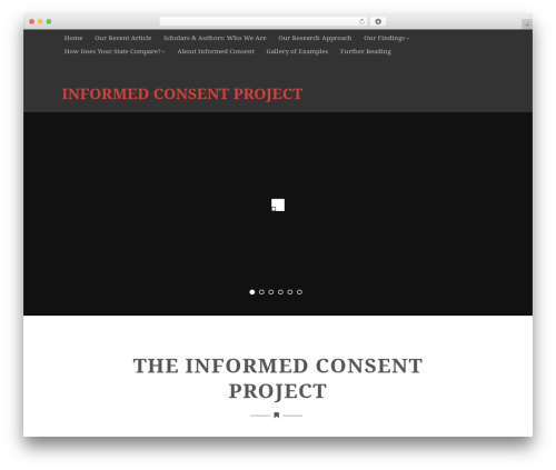 WP theme Optimizer PRO - informedconsentproject.com WP theme Optimizer PRO - informedconsentproject.com