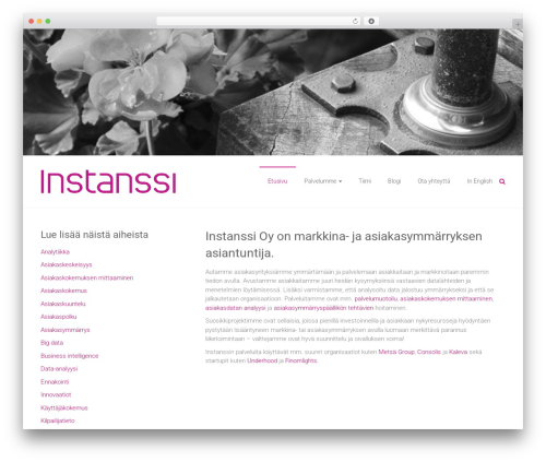 Digicution simple twitter feed WordPress plugin - instanssi.fi