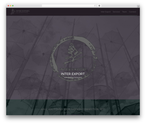 AMY Theme WordPress theme - interexport.gr
