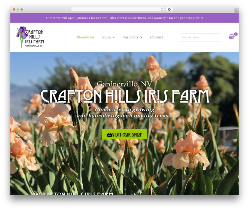 Gift up WordPress plugin - craftonhillsirisfarm.com