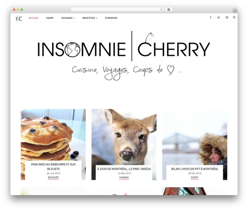 bbtheme WordPress theme design - insomniecherry.com