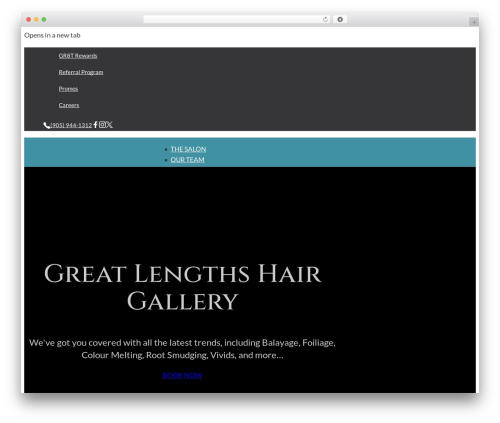 Bricks WordPress theme - greatlengths.ca