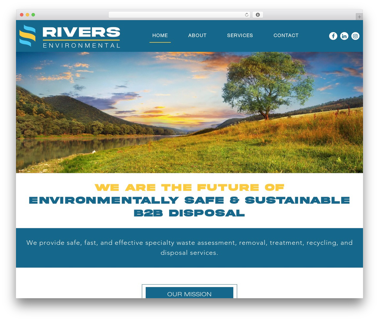 Rivers WordPress theme - riversenv.com Rivers WordPress theme - riversenv.com