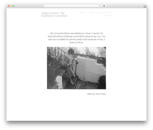 Spun WordPress theme - inoffensivecomedian.com Spun WordPress theme - inoffensivecomedian.com
