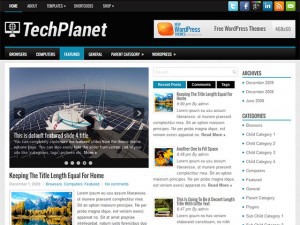 TechPlanet WordPress theme TechPlanet WordPress theme