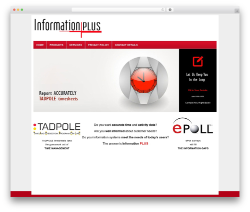 Slider pro WordPress plugin - informationplus.com.au