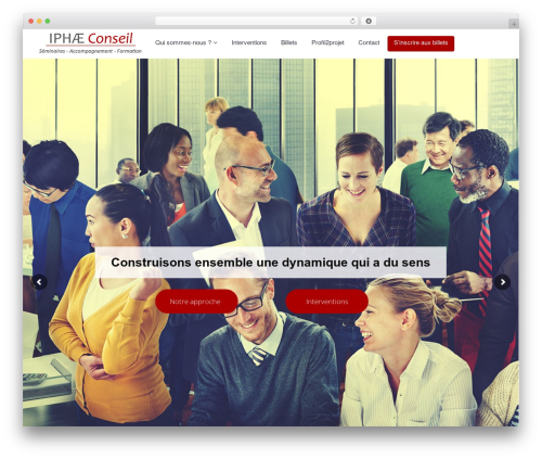 Theme WordPress LearnPlus - iphae.fr
