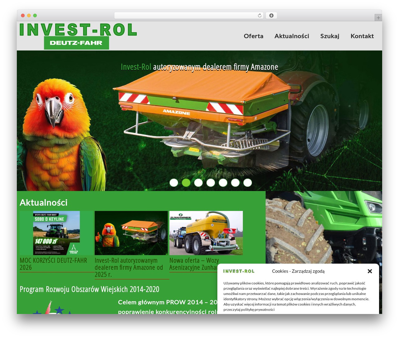 Theme WordPress cherry - investrol.pl