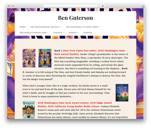 Theme WordPress Datar - benguterson.com
