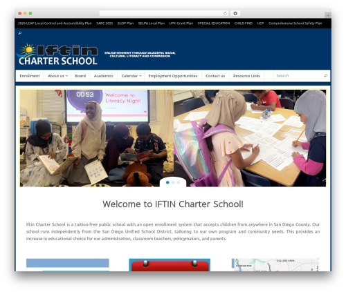 Theme WordPress Tempera - iftincharter.net