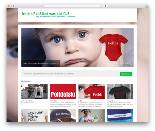 Uber WordPress theme - ich-bin-poll.de