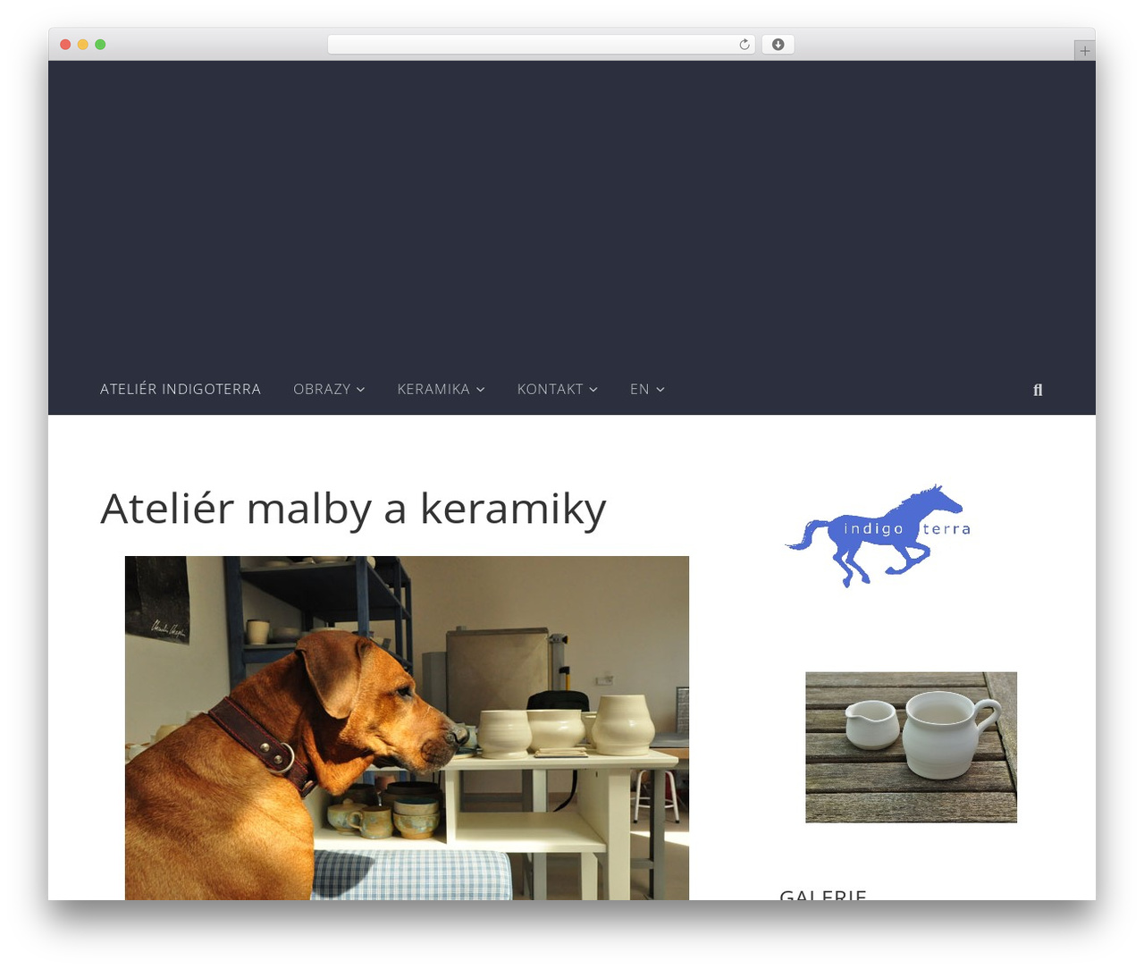 WordPress theme Accent - indigoterra.cz