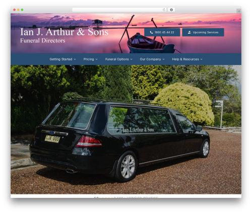 Motopress appointment WordPress plugin - ianjarthurfunerals.com.au