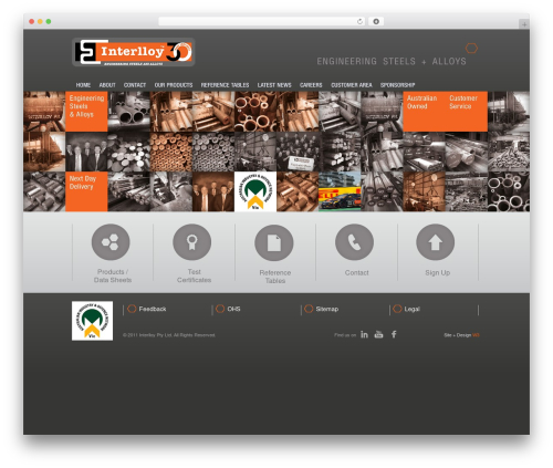 WordPress theme COMBAT - interlloy.com.au WordPress theme COMBAT - interlloy.com.au