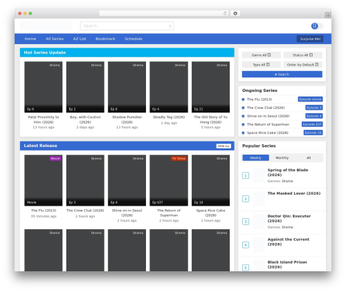 WordPress theme DramaStream - kisskh.ad