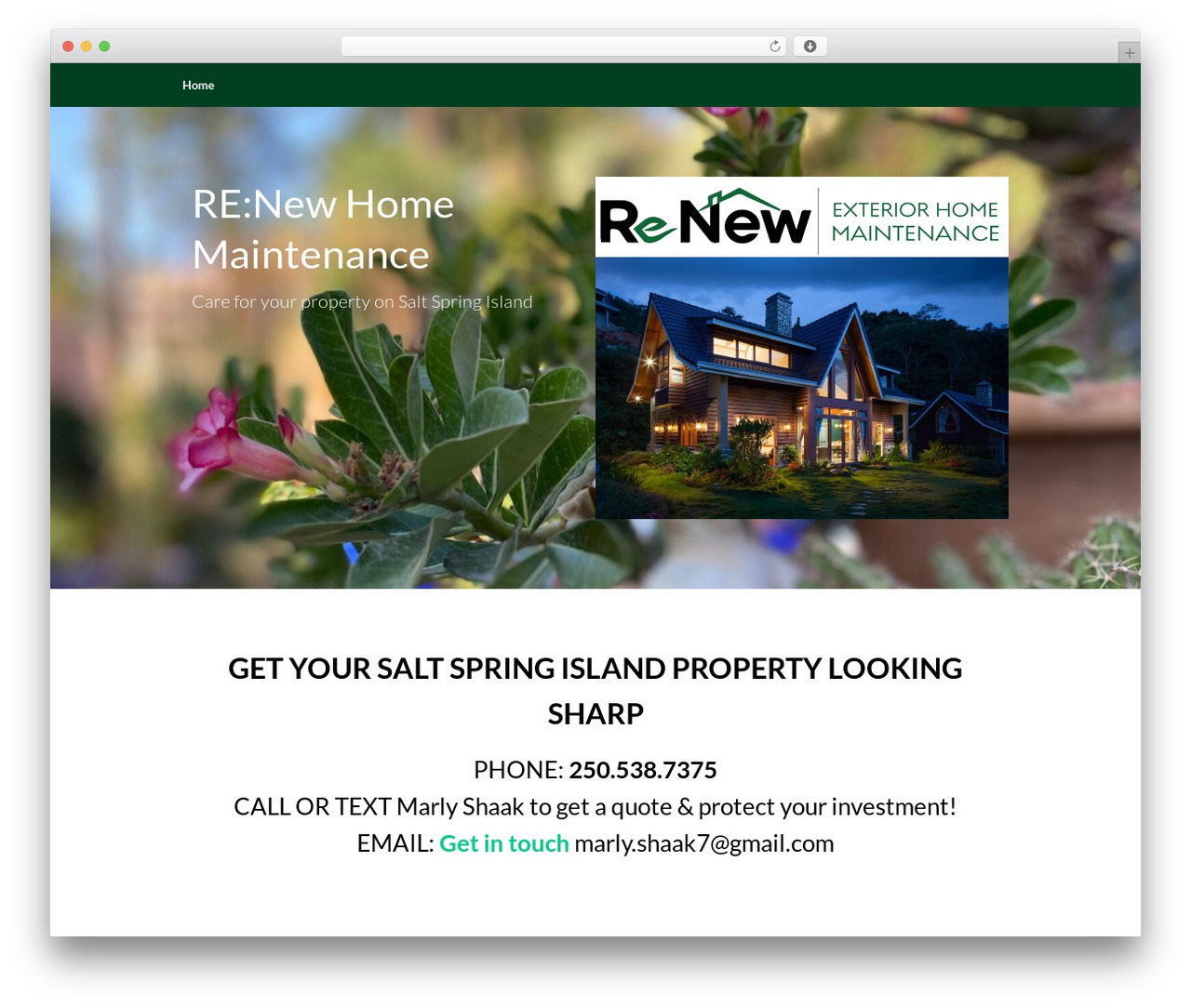 WordPress theme PageBuilderly - renewhomemaintenance.com