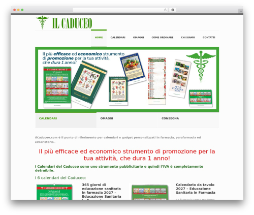 WordPress theme SmartStart WP - Responsive HTML5 Theme - ilcaduceo.com
