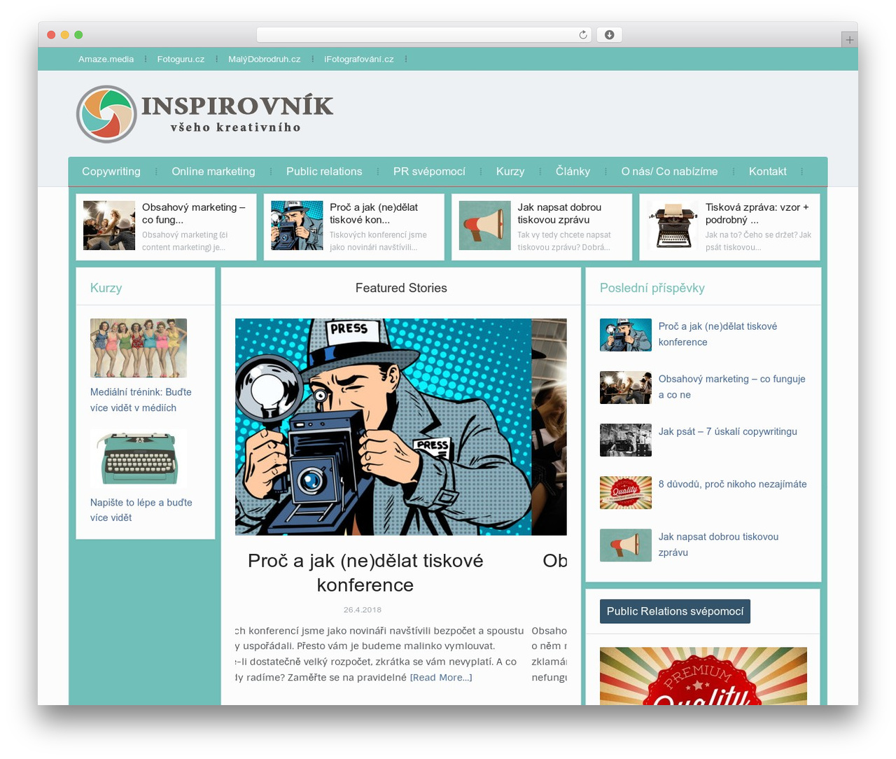 WP theme Alpha - inspirovnik.cz WP theme Alpha - inspirovnik.cz