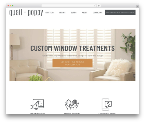 Pronto sidebar navigation WordPress plugin - quailandpoppydesigns.com
