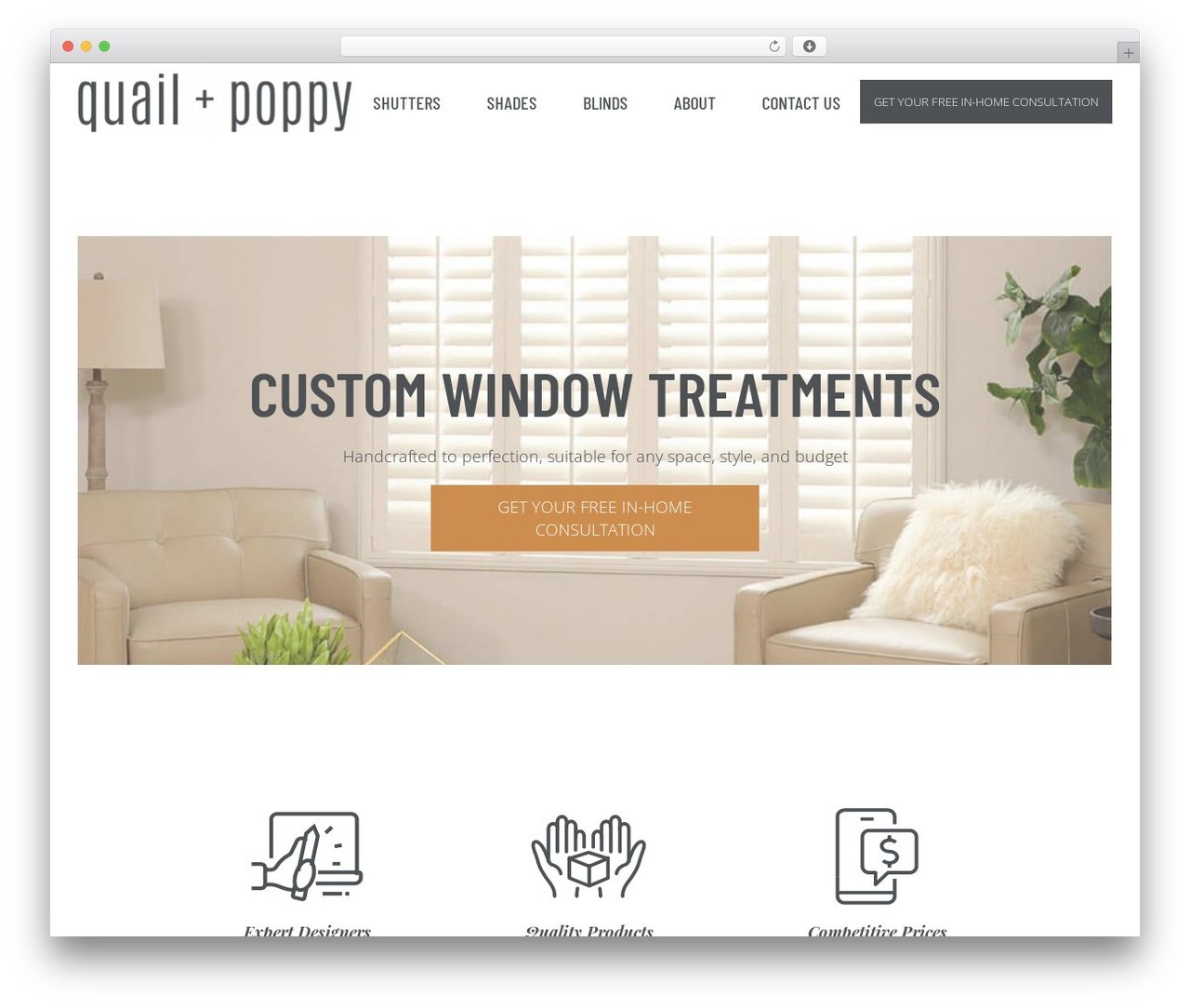 Best WordPress theme Phoenix Parent Theme - quailandpoppydesigns.com