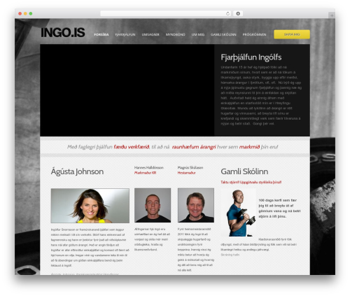 Typography WordPress plugin - ingo.is