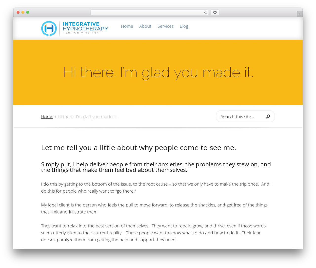 Fable WordPress theme - integrative-hypnotherapy.com Fable WordPress theme - integrative-hypnotherapy.com
