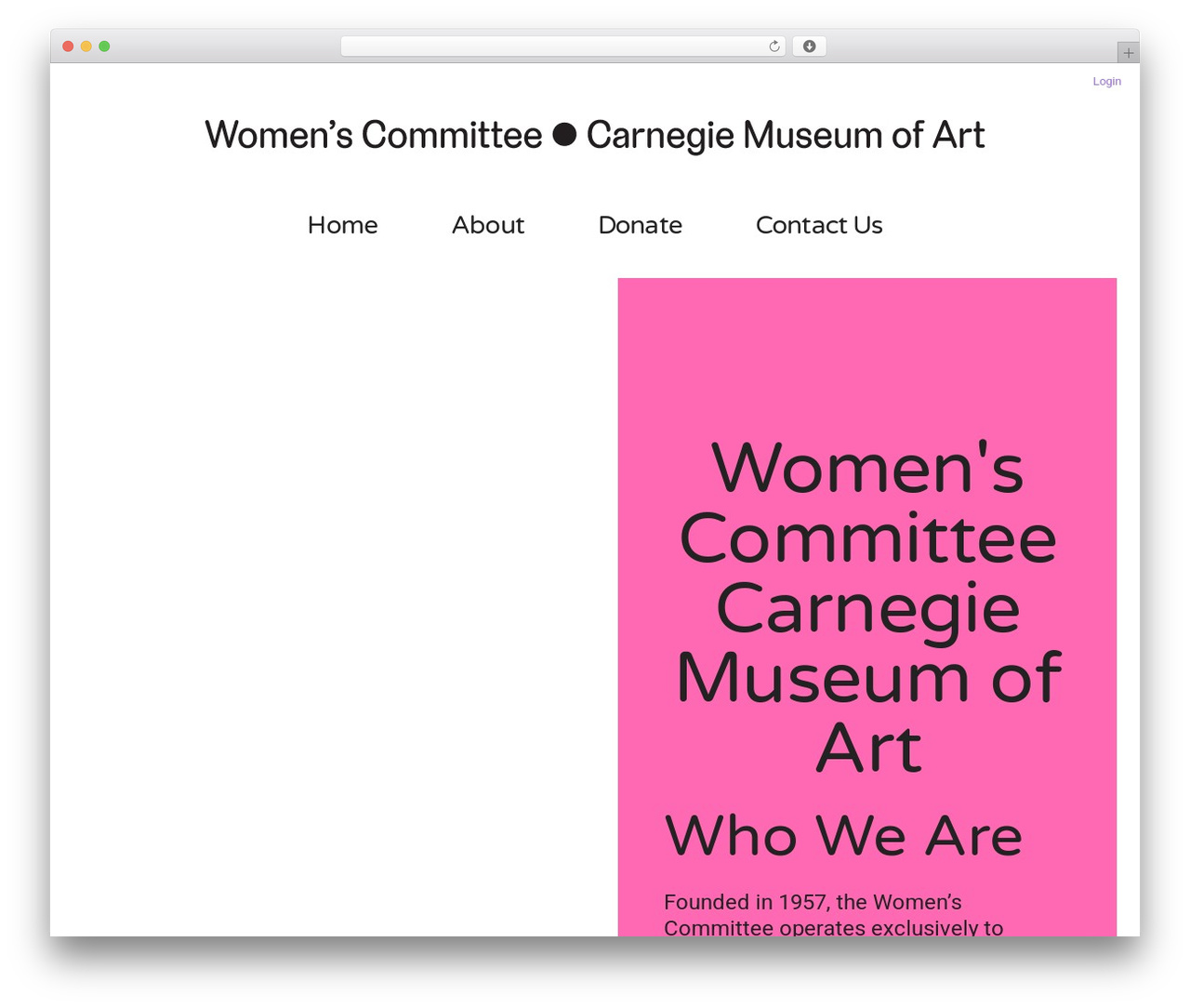 GeneratePress WordPress theme - wccarnegieart.org