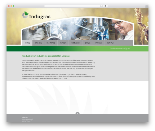 indugras theme WordPress - indugras.nl