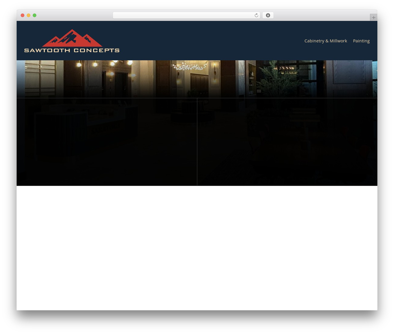Salient WordPress theme - sawtoothconcepts.com
