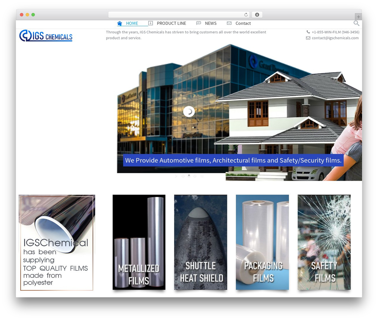 Startup WordPress theme - igschemicals.com Startup WordPress theme - igschemicals.com