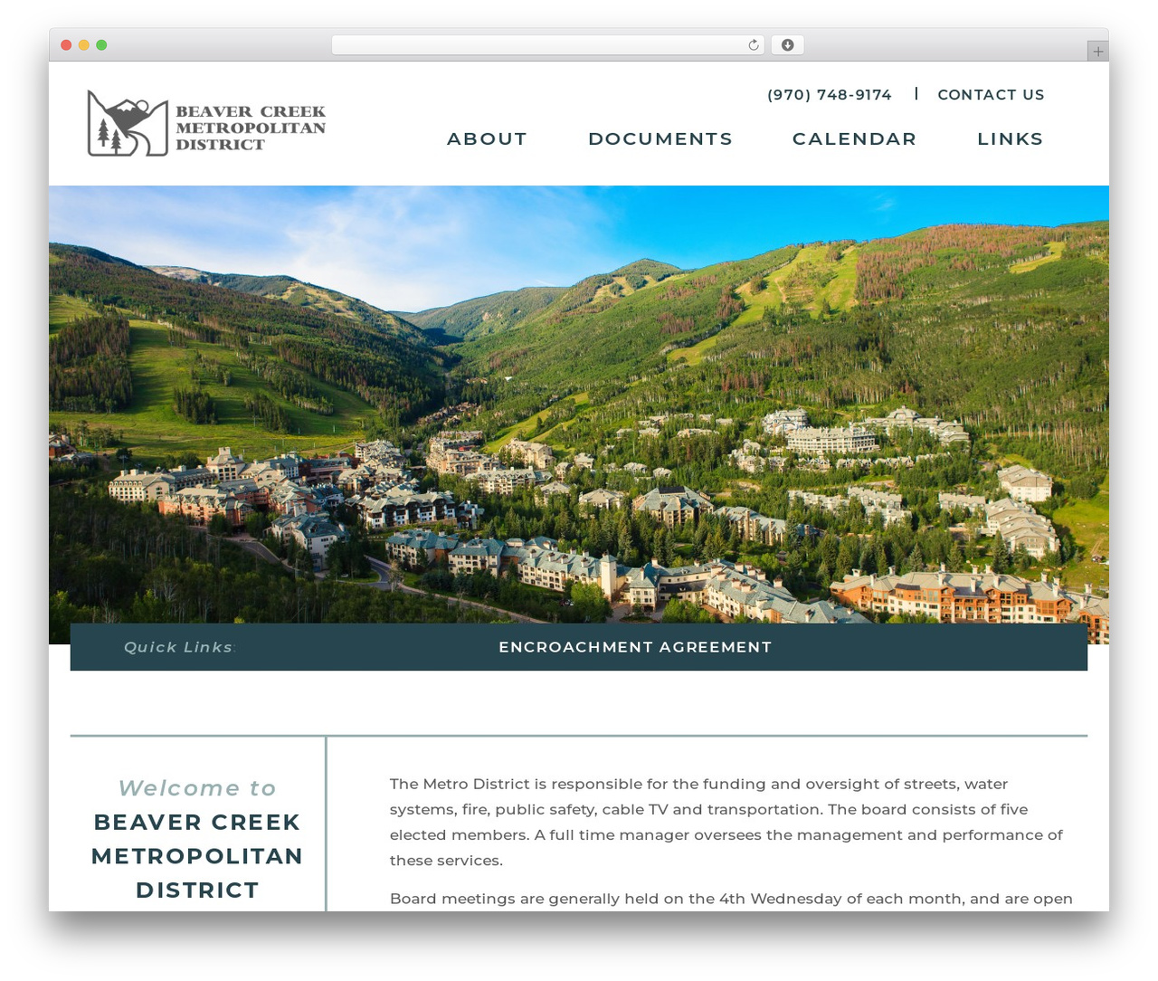 Theme WordPress WP Bootstrap - beavercreekmetro.com