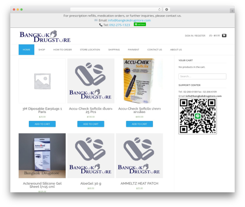 Customize Woocommerce Shop (customize-woocommerce-shop) free WordPress plugin - bangkokdrugstore.com