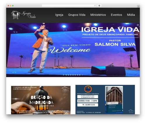 WordPress theme Avada - igrejavida.org