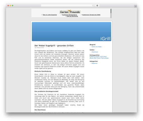 Social Bookmarks (social-bookmarks) free WordPress plugin - igrill.de Social Bookmarks (social-bookmarks) free WordPress plugin - igrill.de