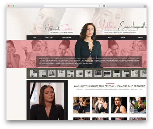 Mnd filmography WordPress plugin - adele-exarchopoulos.net