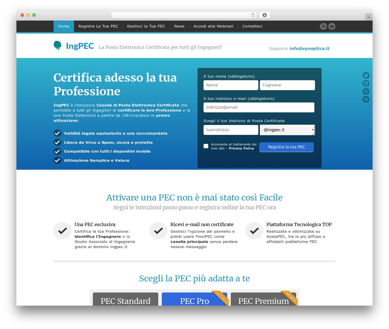 FlexiPEC WP theme - ingpec.it FlexiPEC WP theme - ingpec.it