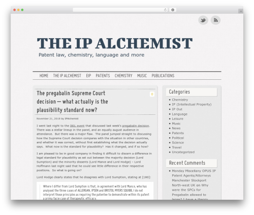 Grisaille WordPress theme - ipalchemist.com Grisaille WordPress theme - ipalchemist.com